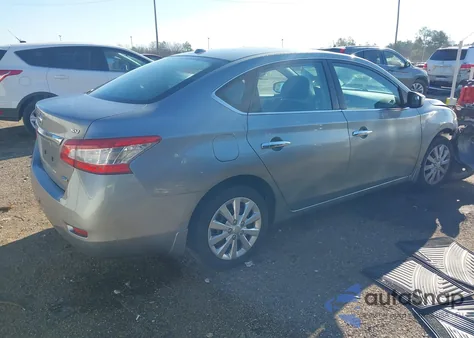 2014 Nissan Sentra S from USA, damaged, VIN 3N1AB7APXEY269867